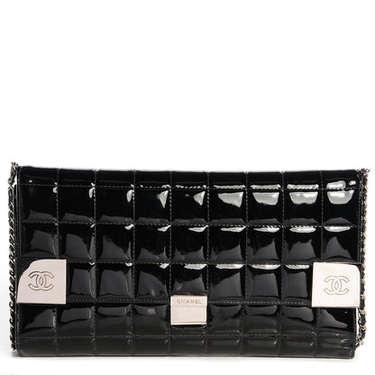 Chanel Patent Chocolate Bar Flap Black 1 of 11