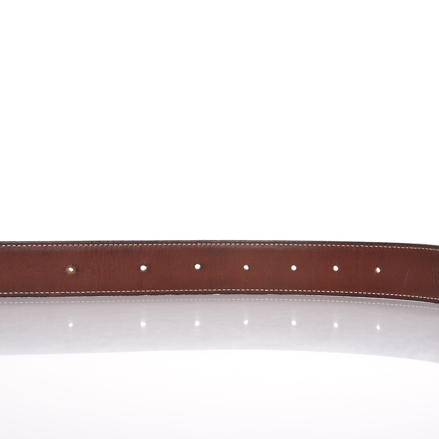 Box Barenia 32mm H Belt 95 Black Fauve