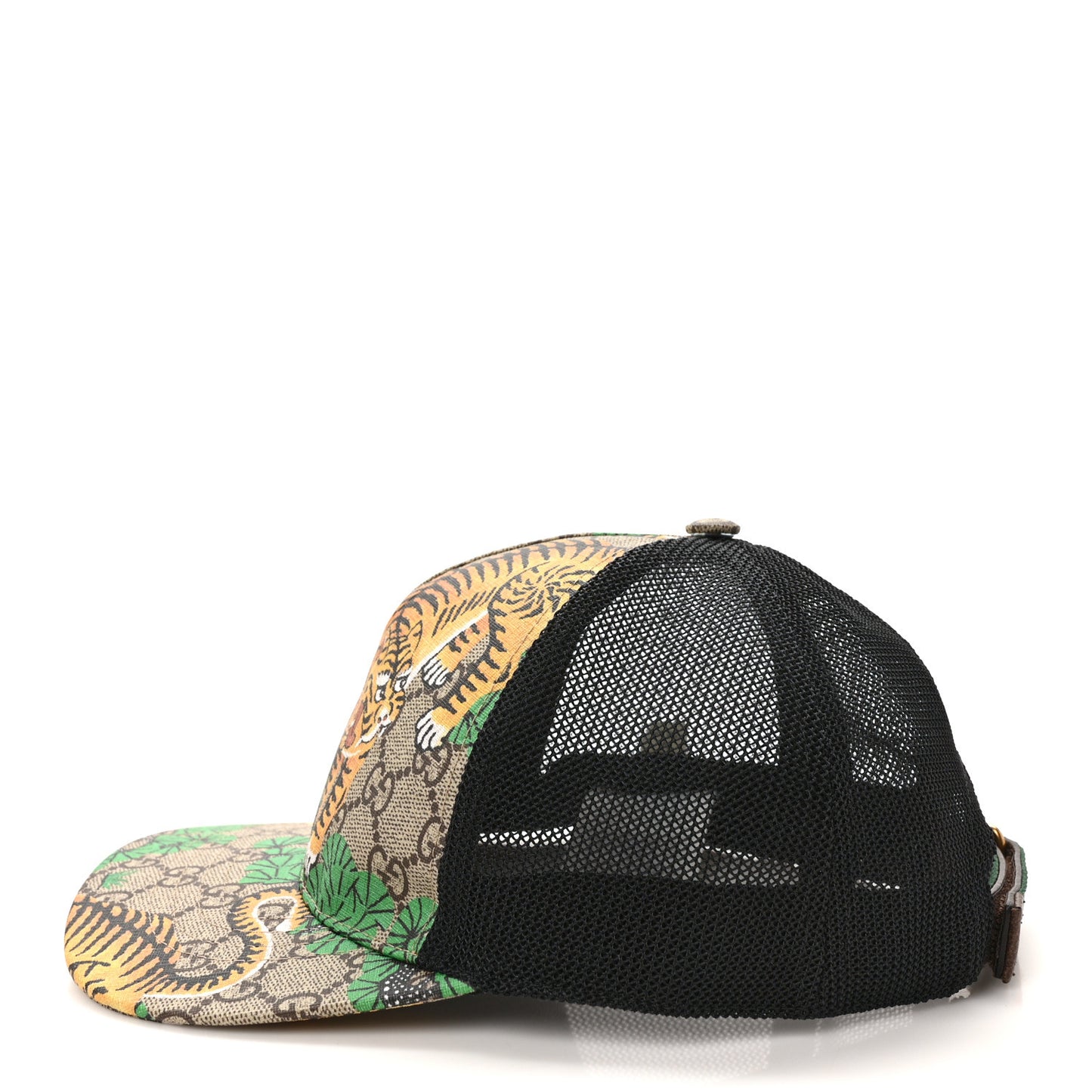 GG Supreme Monogram Bengal Print Baseball Hat 58 Beige Yard