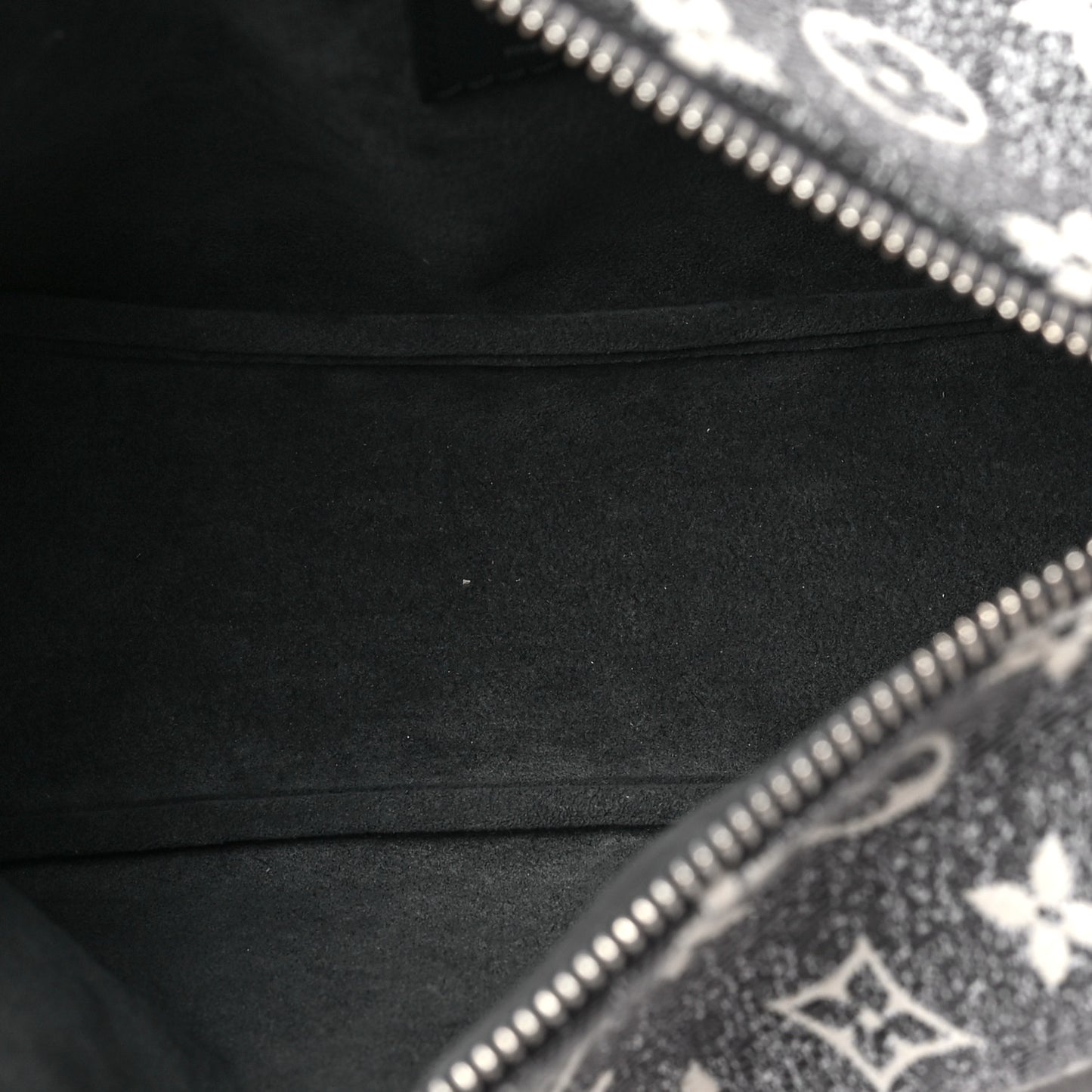 Monogram Jacquard Denim Side Trunk Grey
