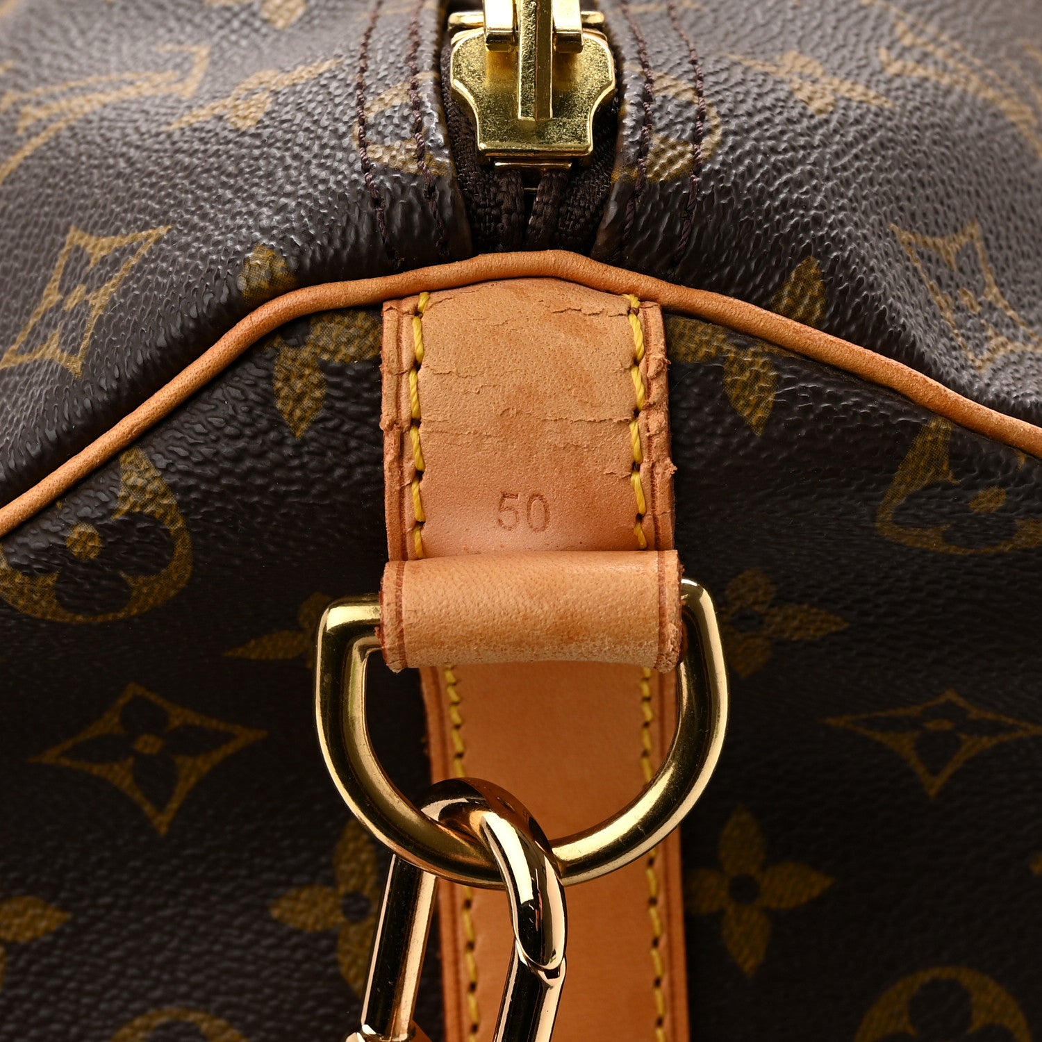 Louis Vuitton Monogram Keepall Bandouliere 50 17 of 19