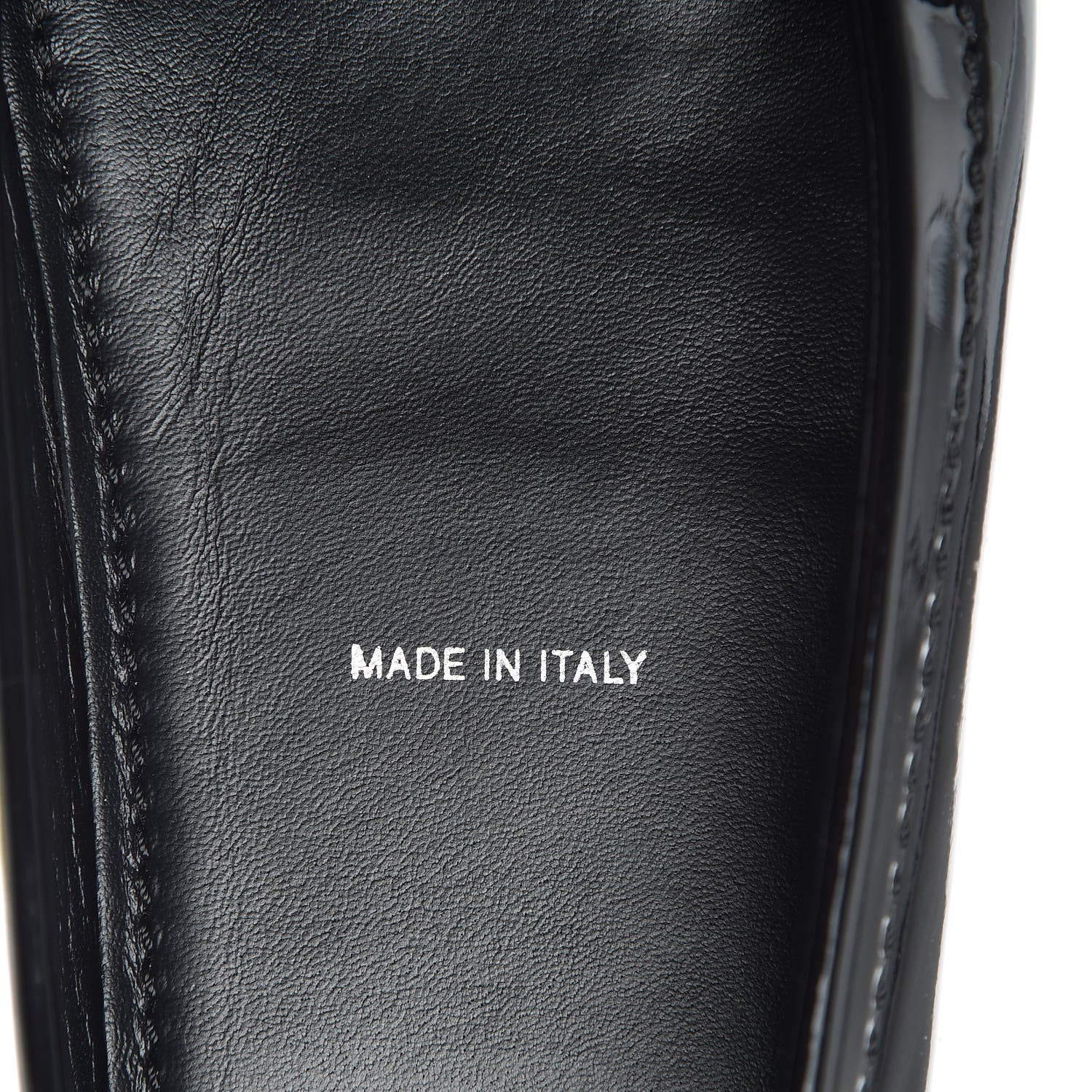 Louis Vuitton Patent Calfskin Oxford Loafers 36 Black 10 of 14