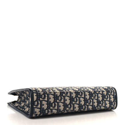 Christian Dior Oblique 30 Montaigne Pouch Blue 6 of 22