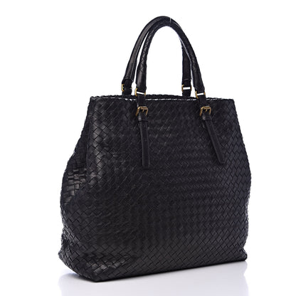 Bottega Veneta Nappa Intrecciato Medium Seamless Tote Black 3 of 13
