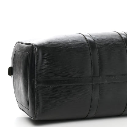 Louis Vuitton Epi Keepall 45 Black 9 of 18