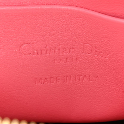 Christian Dior Patent Cannage Lady Dior Phone Holder Pink 6 of 11