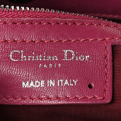 Christian Dior Lambskin Cannage Chri Chri Tote Fuchsia 7 of 24