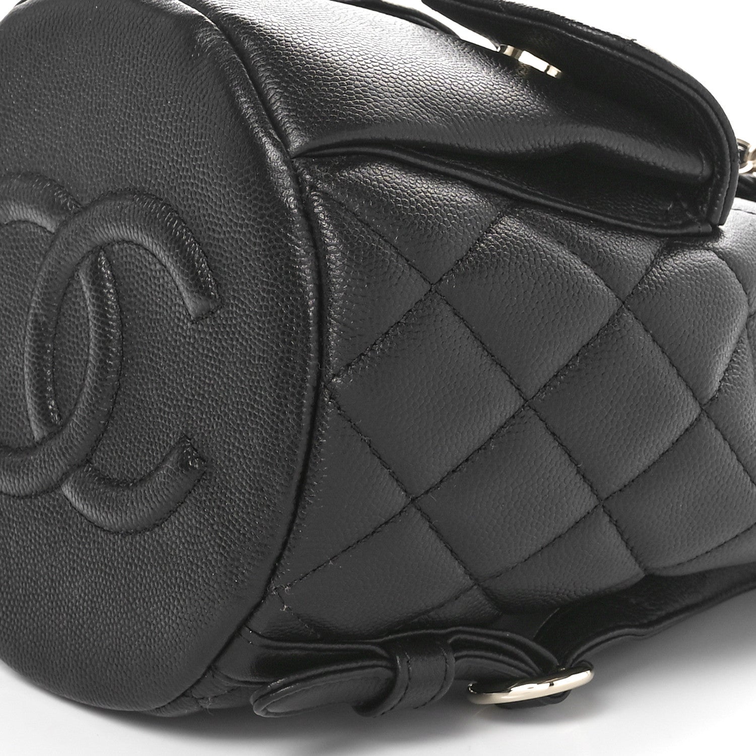 Chanel Caviar Quilted Pockets Backpack Black 9 of 9