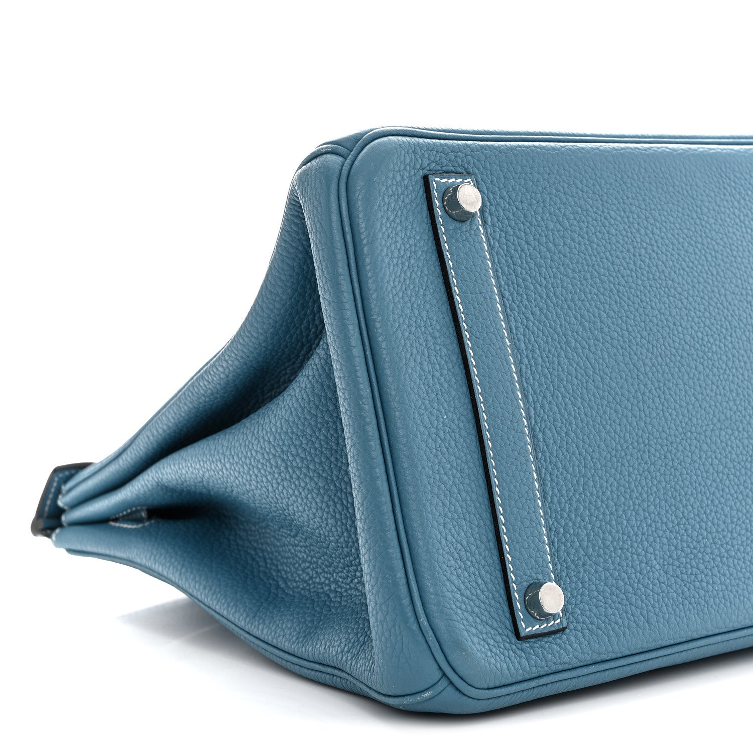Hermes Togo BIRKIN 35 Blue Jean 9 of 15