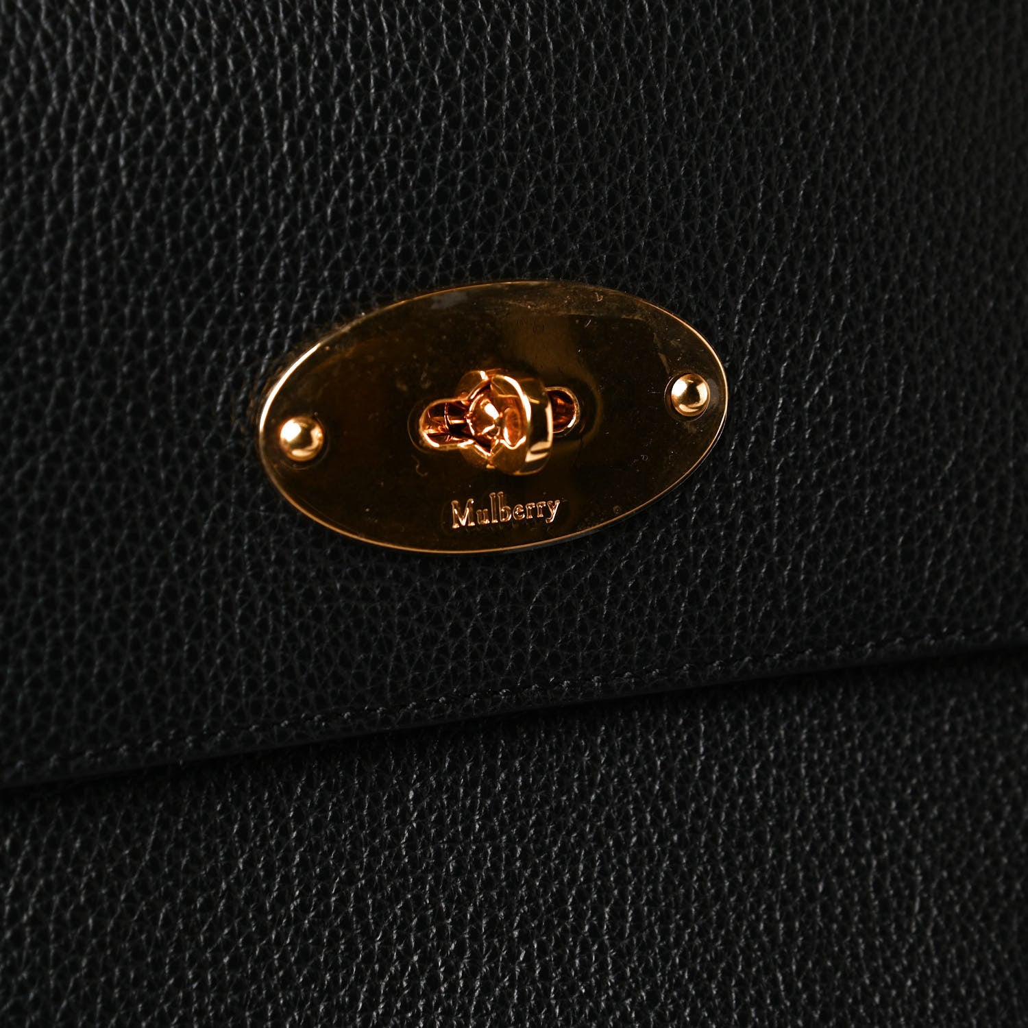 Mulberry Natural Grain Calfskin Antony Messenger Crossbody Black 11 of 12
