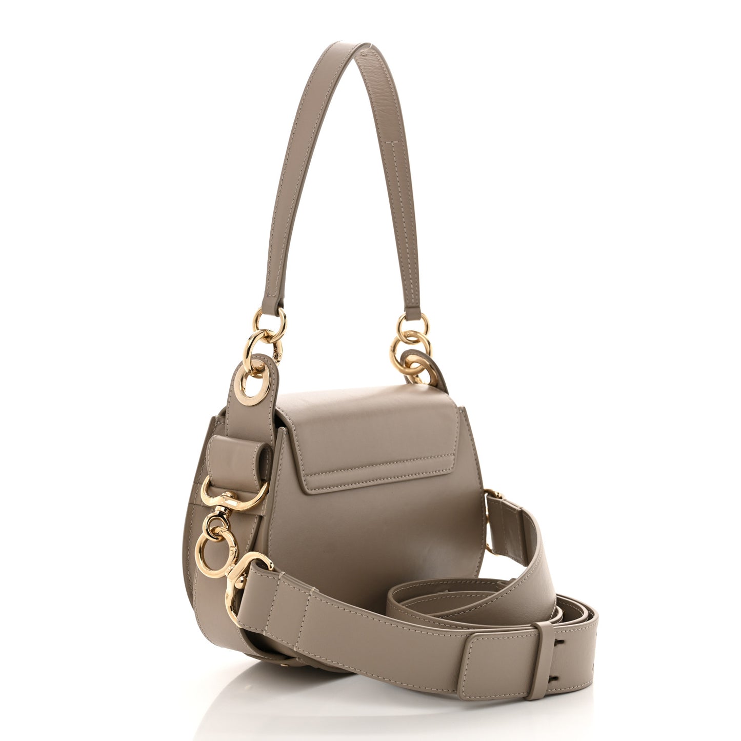 Calfskin Small Tess Bag Motty Grey