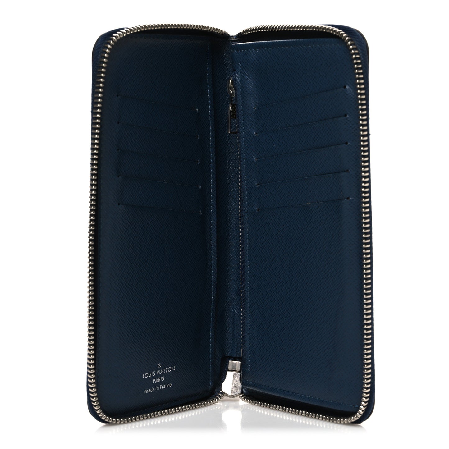 Taiga Vertical Zippy Wallet Navy