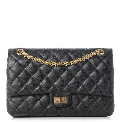 Chanel Caviar 2.55 Reissue 226 Flap Black 1 of 8