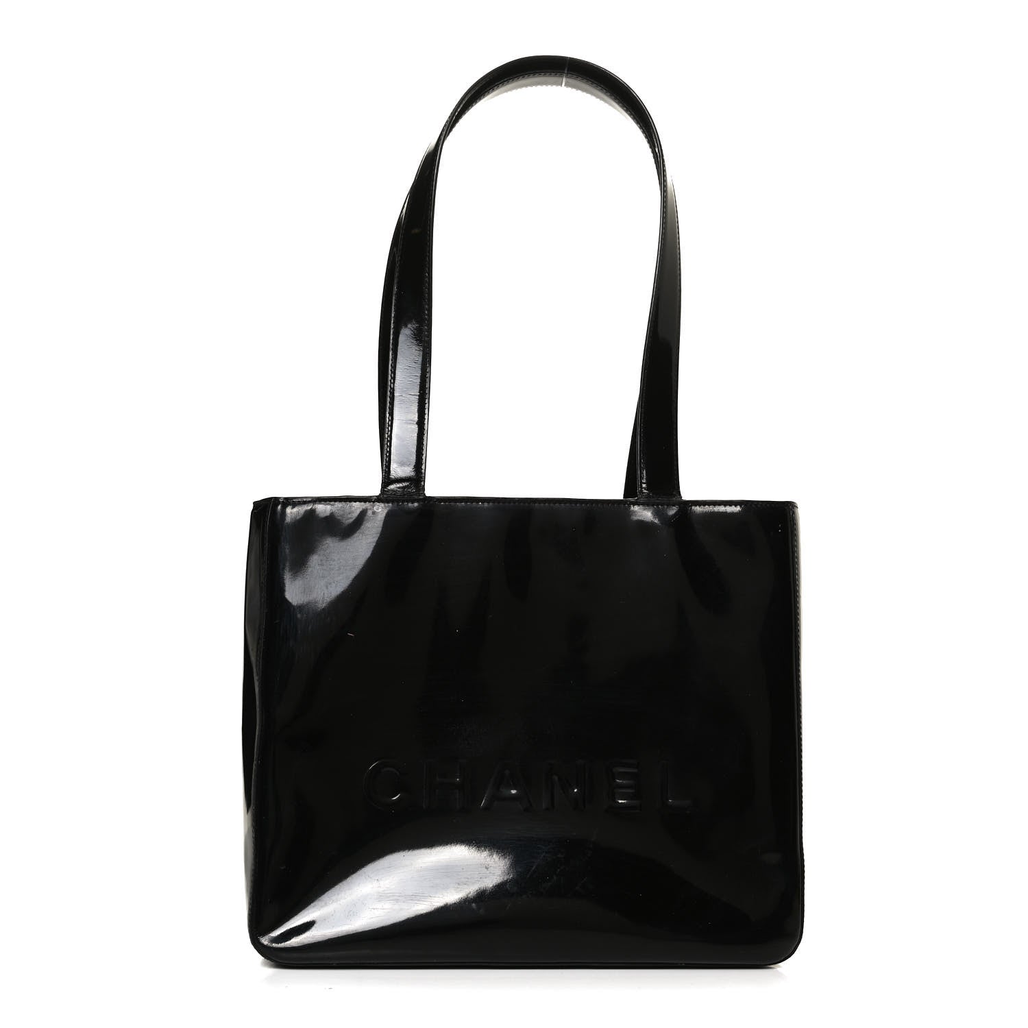 Chanel Patent Tote Black 1 of 16