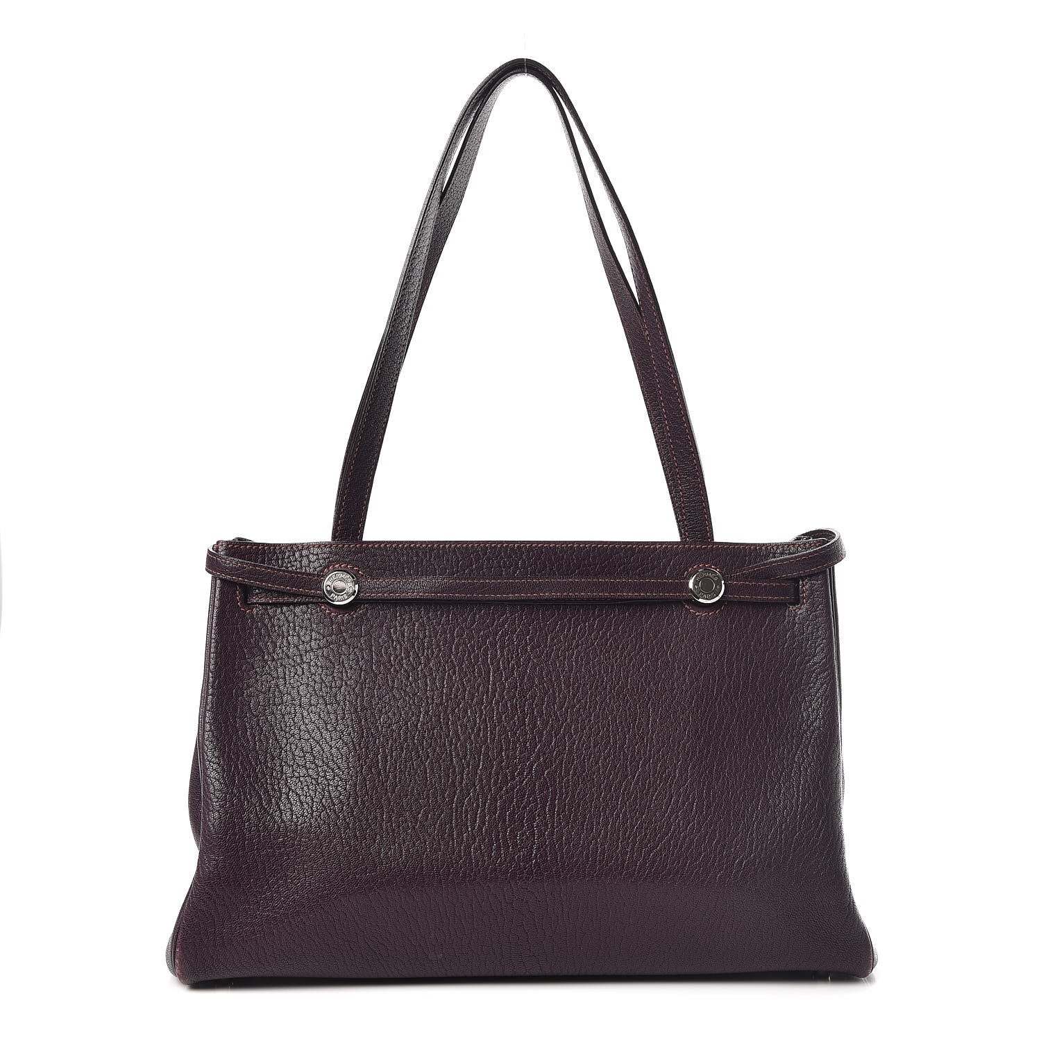 Hermes Chevre de Coromandel Cabana Tote Raisin 1 of 14