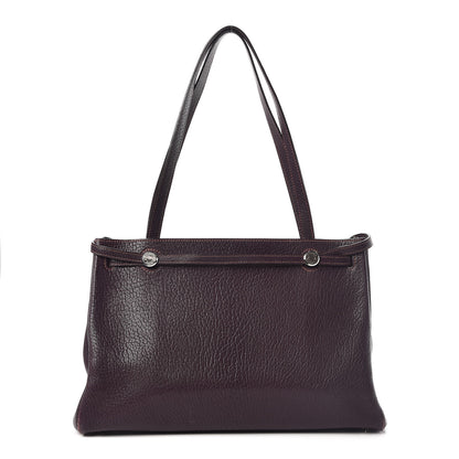Hermes Chevre de Coromandel Cabana Tote Raisin 1 of 14