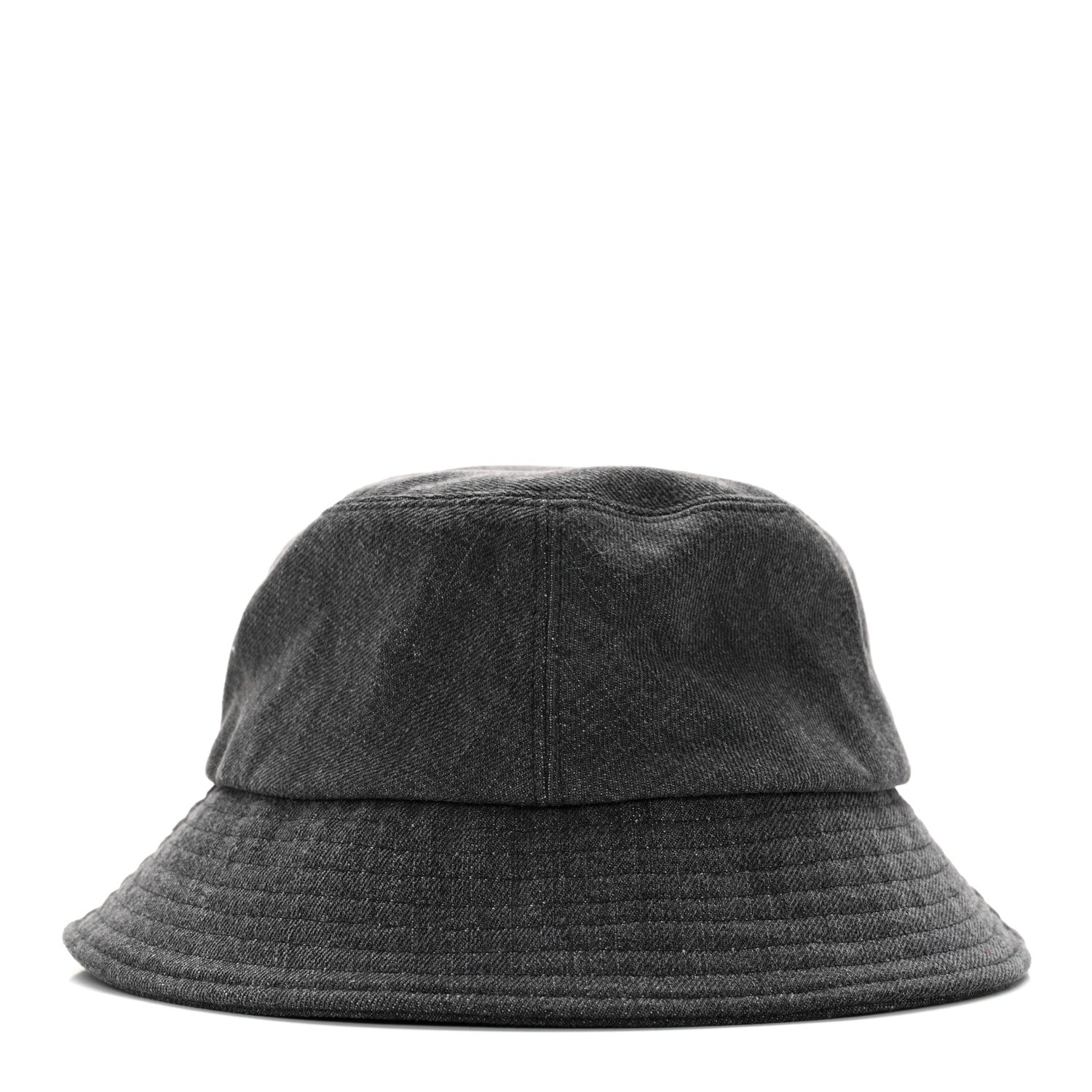 Chanel Fabric Logo Bucket Hat M Grey 6 of 10