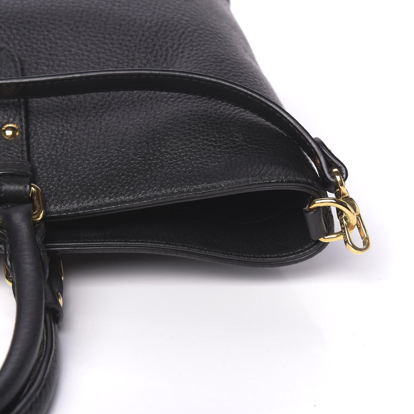 Cervo Embossed Vitello Medusa Tote Black
