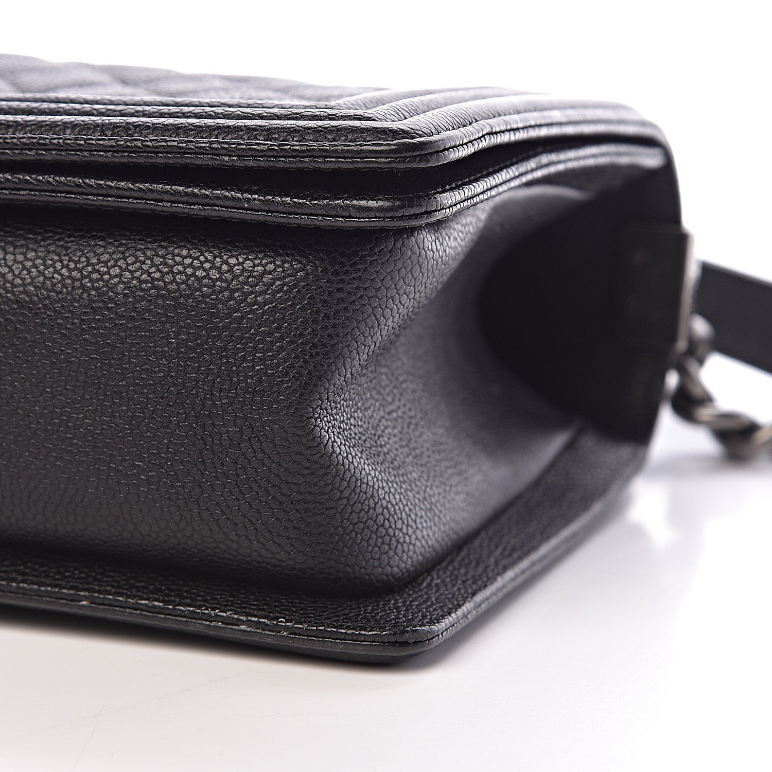 Chanel Caviar Quilted Medium Boy Flap Black 10 of 13
