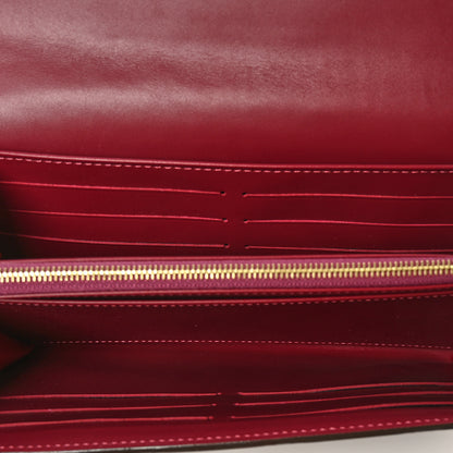 Louis Vuitton Vernis Sarah Wallet NM Magenta Ombre 5 of 7