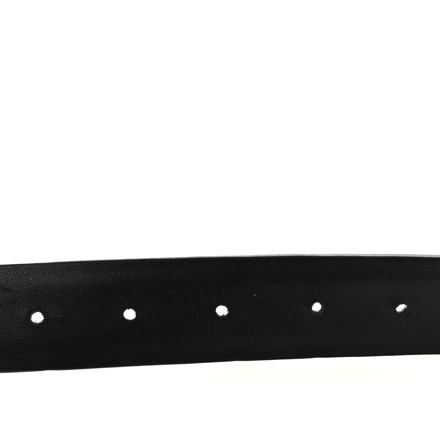 Calfskin Metal Crystal Quilted CC Belt 85 34 Black