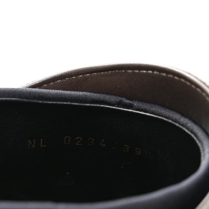 Louis Vuitton Nylon Embossed Monogram Aspen Platform Clog Mules 39.5 Black 8 of 9