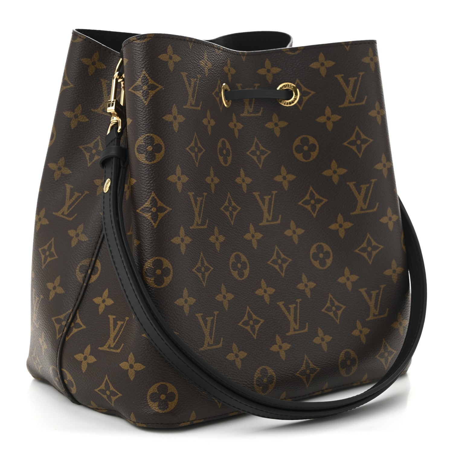 Louis Vuitton Monogram Neonoe MM Black 3 of 10