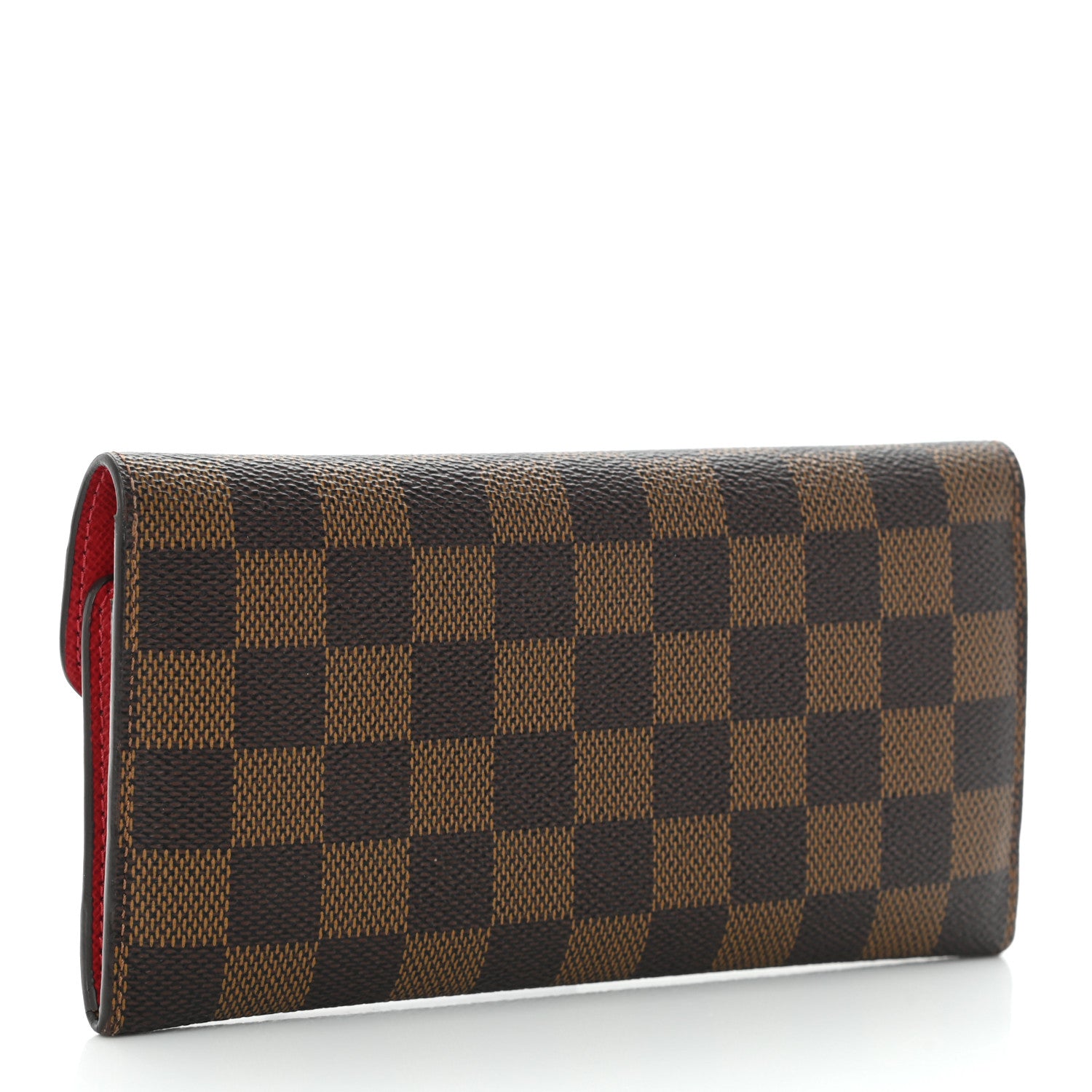 Louis Vuitton Damier Ebene Josephine Wallet Red 3 of 9
