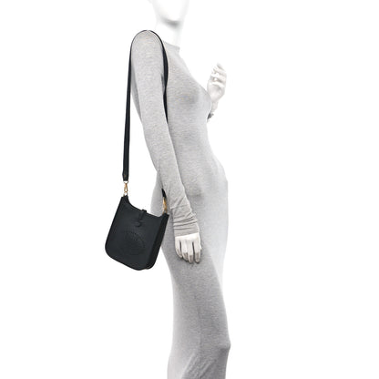 Hermes Taurillon Clemence Evelyne TPM Black 2 of 10