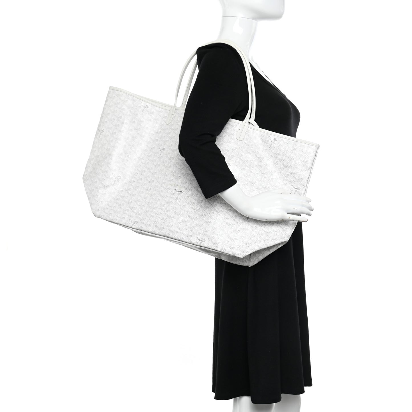Goyardine Saint Louis GM White