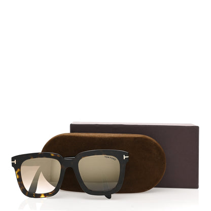 Tom Ford Square Sari TF690 Sunglasses Tortoise 9 of 9