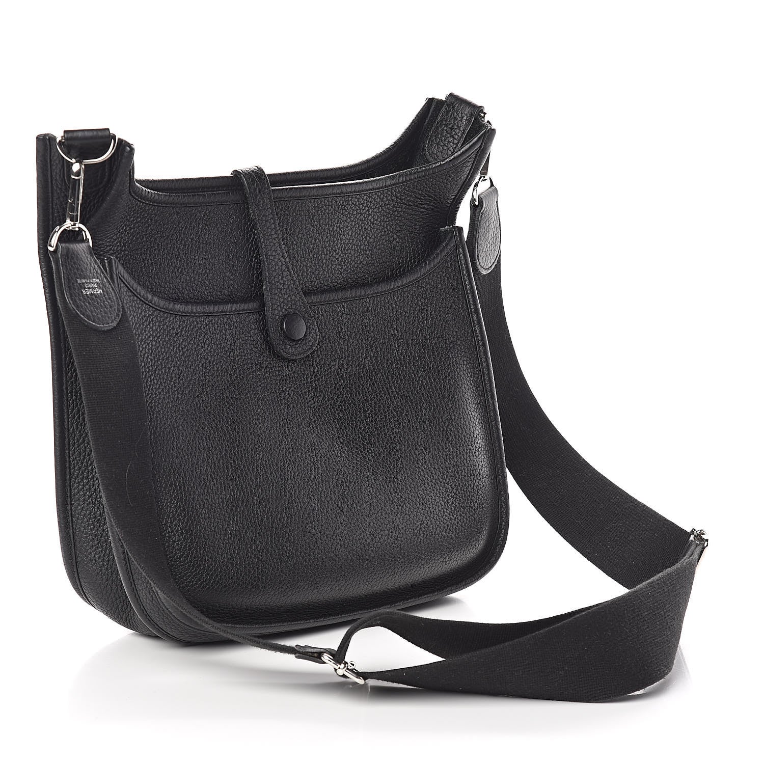 Hermes Taurillon Clemence Evelyne III PM Black 3 of 10