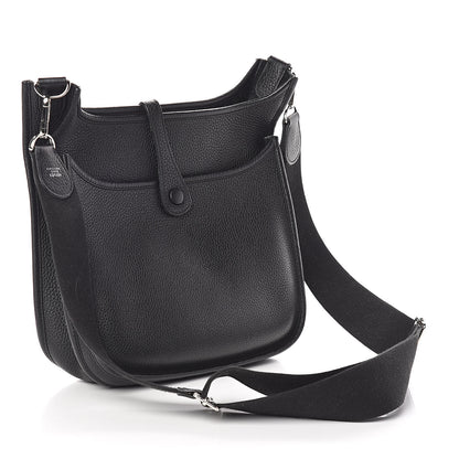 Hermes Taurillon Clemence Evelyne III PM Black 3 of 10