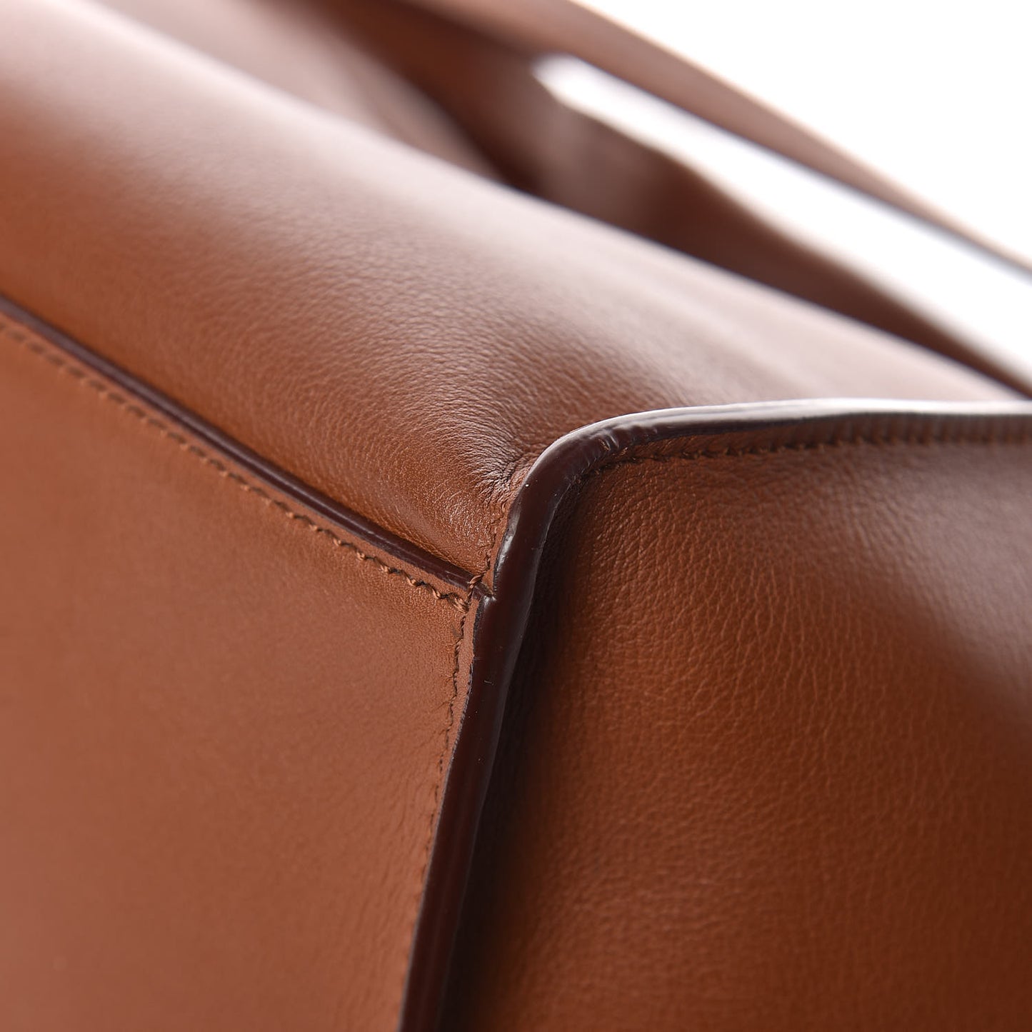 Smooth Calfskin Small Big Bag Tan