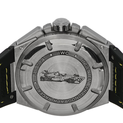 IWC Stainless Steel Fabric 45mm Ingenieur Chronograph Automatic Watch Grey IW378507 4 of 5