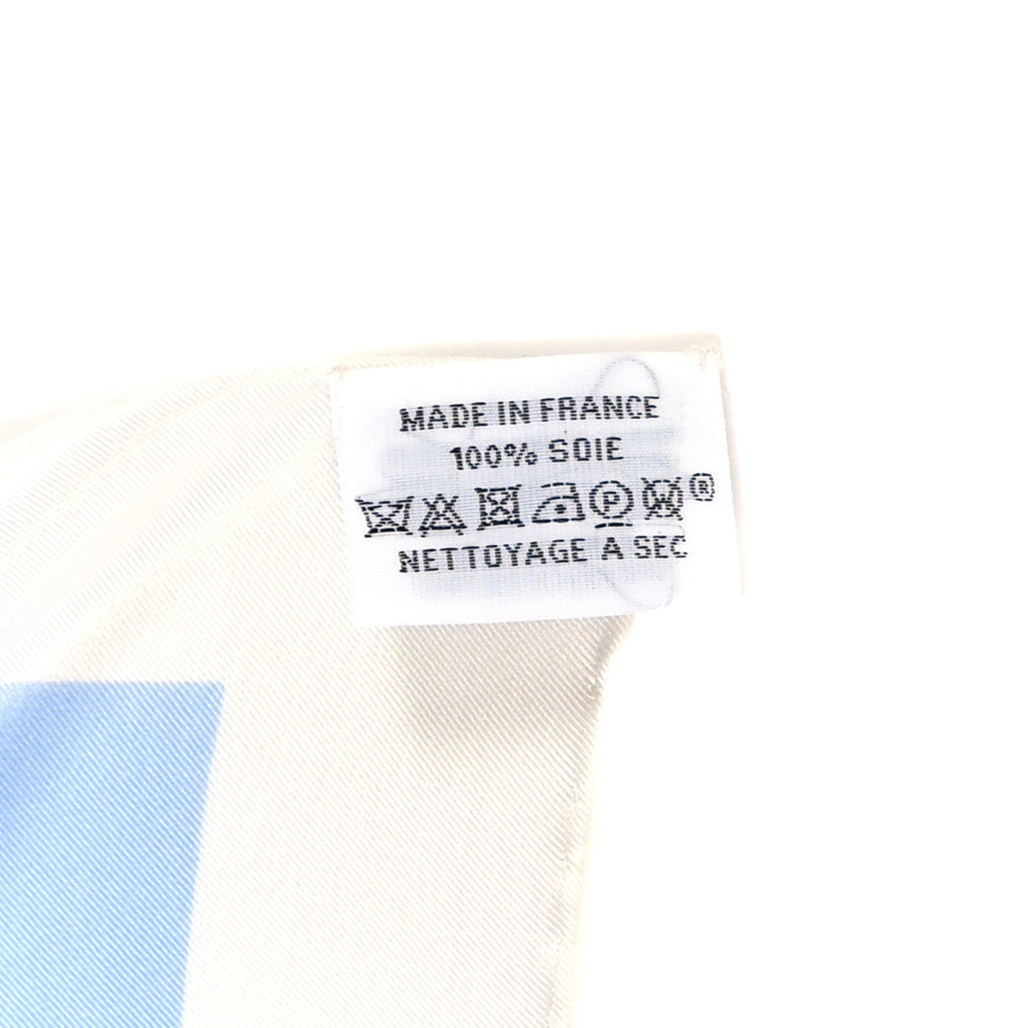 Silk Fantaisie Botanique Shawl 140 Bleu Ciel White Rouge
