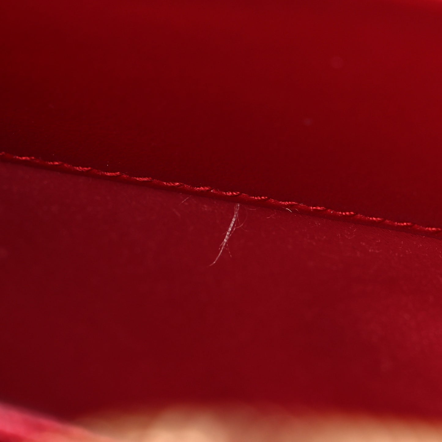 Glitter Round Crossbody Red