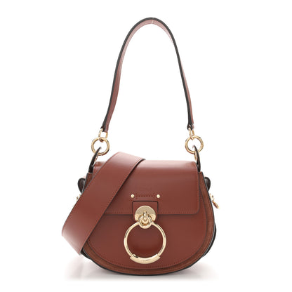 Chloe Calfskin Small Tess Bag Sepia Brown 1 of 11
