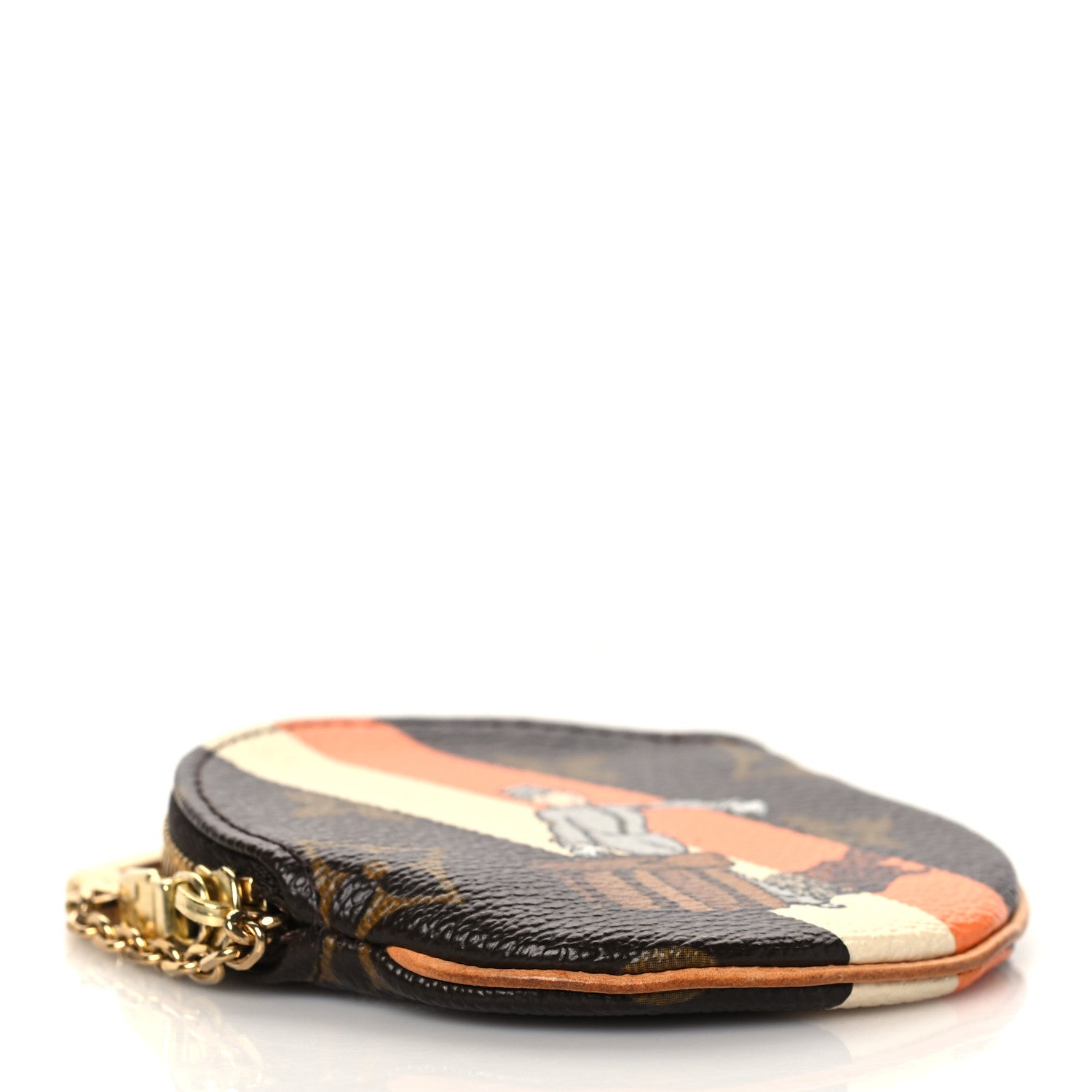 Louis Vuitton Monogram Groom Round Coin Purse 5 of 8