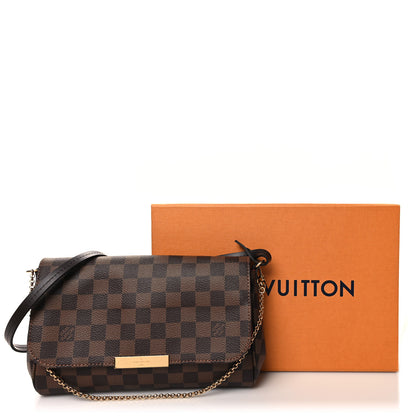 Louis Vuitton LOUIS VUITTON Damier Ebene Favorite MM 11 of 11