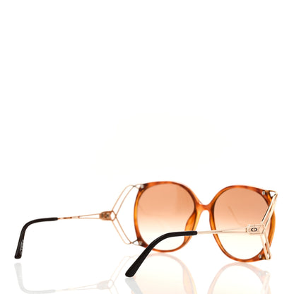 Christian Dior Acetate Metal 2616 Sunglasses Havana Gold 4 of 6