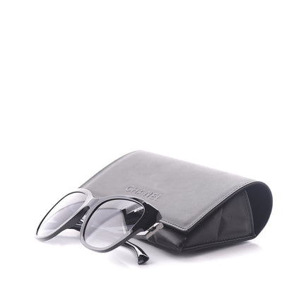 Chanel Acetate Polarized Butterfly CC Sunglasses 5412 Black 9 of 9