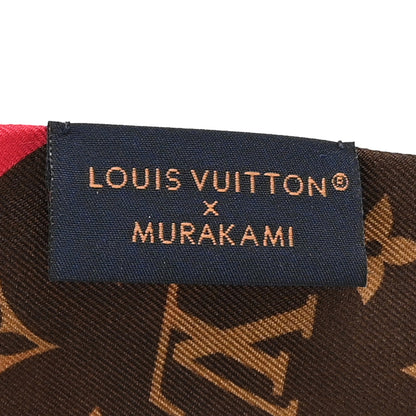 Louis Vuitton LV X TM Silk Monogram Cerises Bandeau Brown 3 of 3