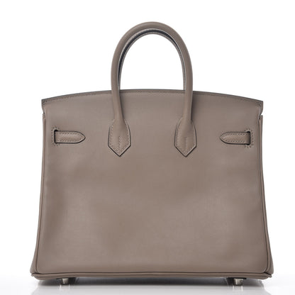 Hermes Swift Birkin 25 Gris Asphalte 4 of 33