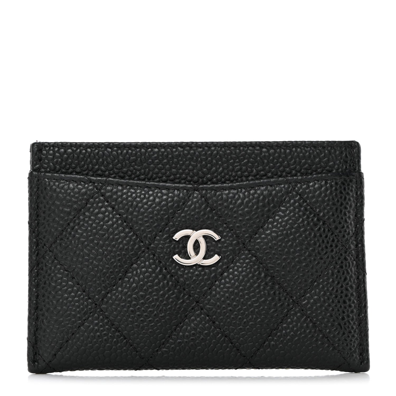 Chanel Caviar Quilted Card Holder Black 1 of 9