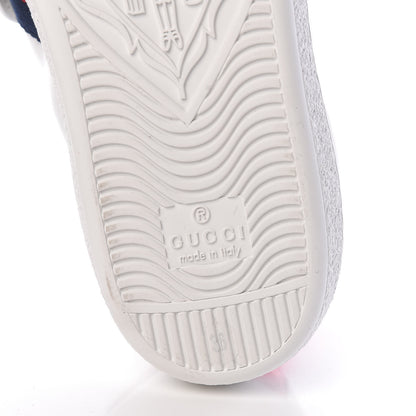 Gucci Calfskin Ayers Web Panther Embroidered Womens Ace Sneakers 36 White 7 of 10