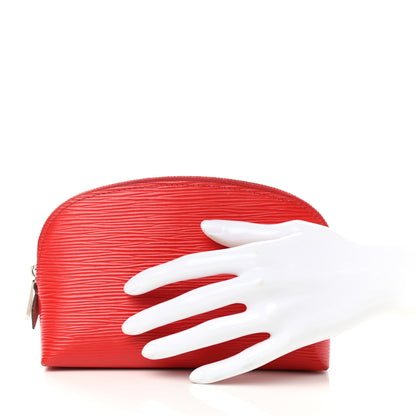 Louis Vuitton Epi Cosmetic Pouch Coquelicot 2 of 6
