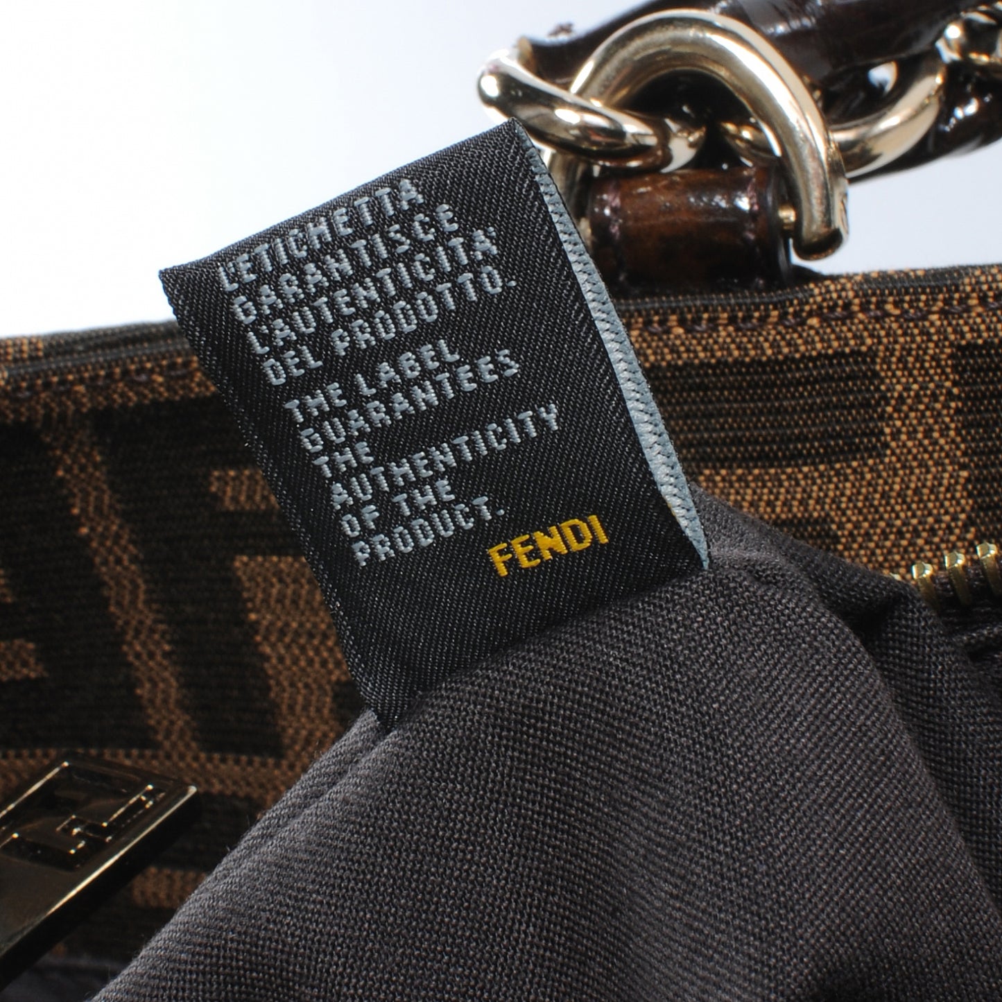 Zucca Mia Tote Tobacco