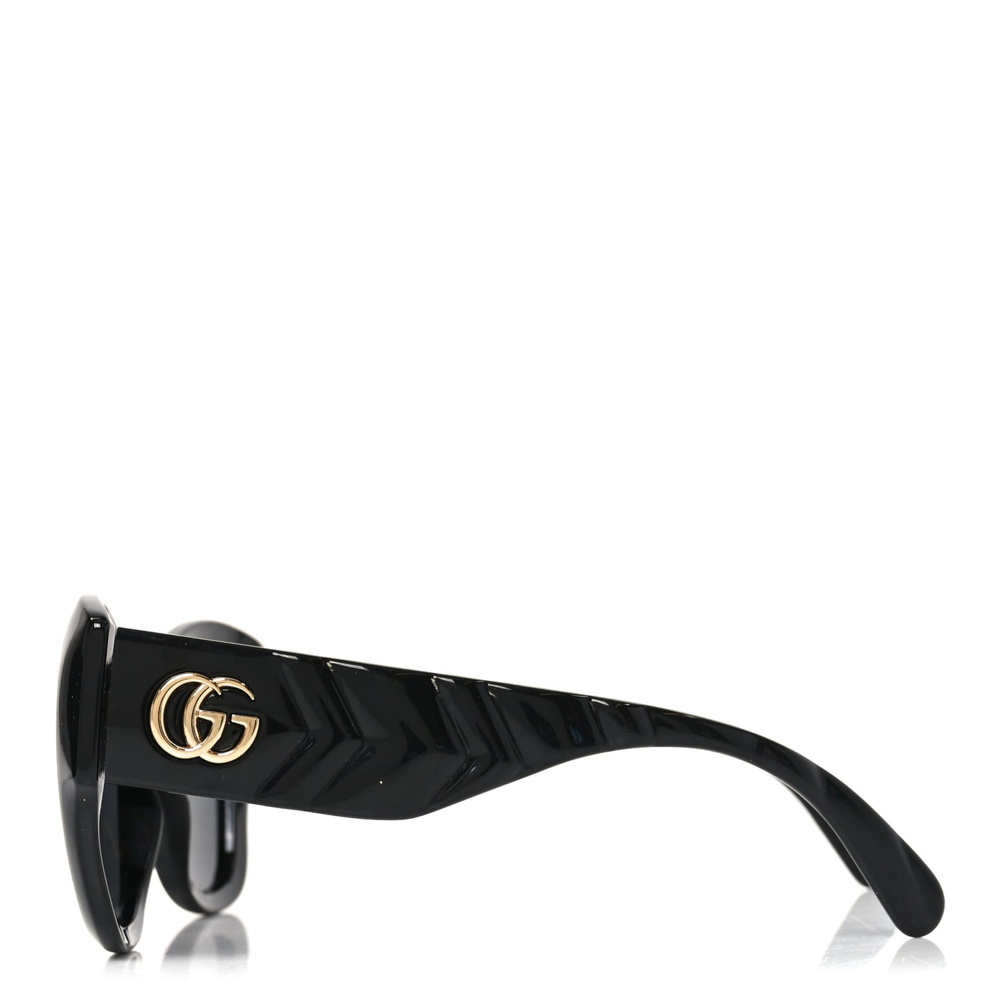 Acetate GG Butterfly Sunglasses GG0808S Black