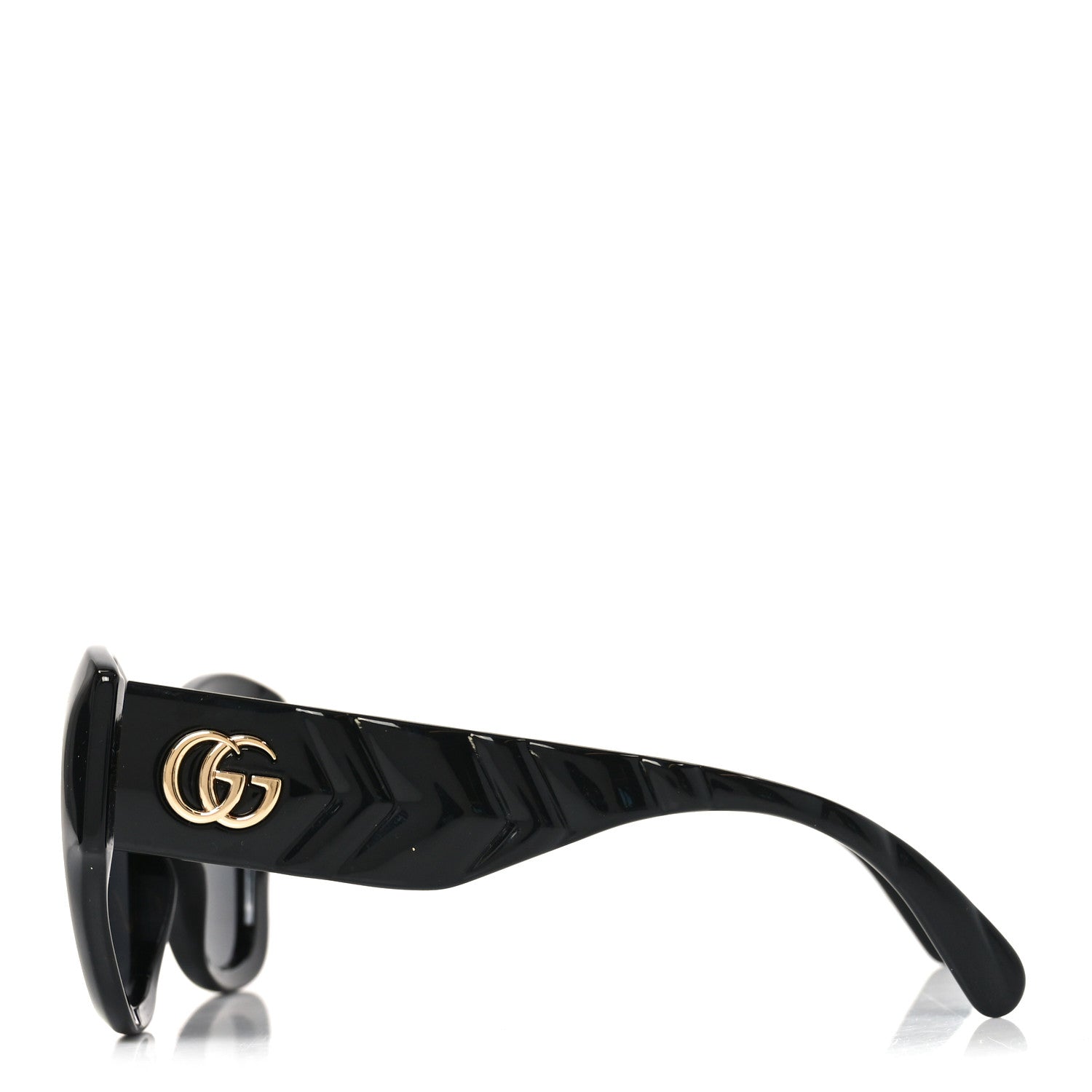 Gucci Acetate GG Butterfly Sunglasses GG0808S Black 3 of 7